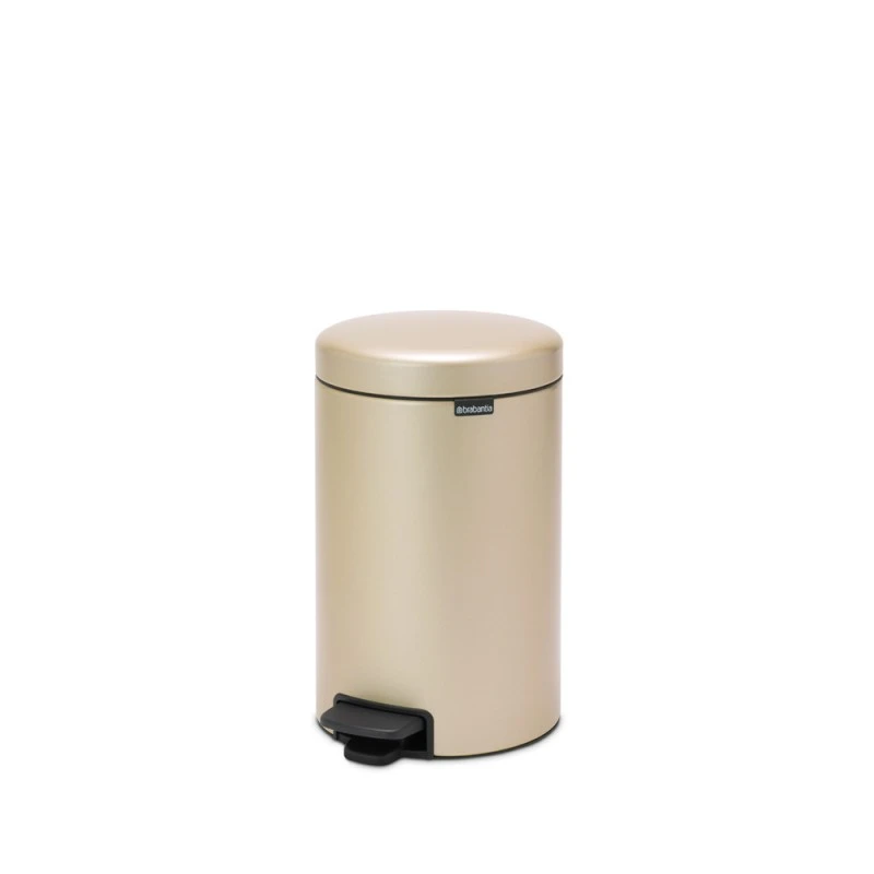 Кош за смет с педал Brabantia NewIcon 12L, Champagne